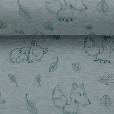 Alpenfleece | LEAH | Fuchs meliert mint